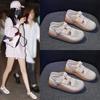 Women Summer Sandals Solid Color Mesh Shoe Ladies Hollow Out Casual Open Toe Slip-on Platform Female Roman Retro Sandalias Mujer
