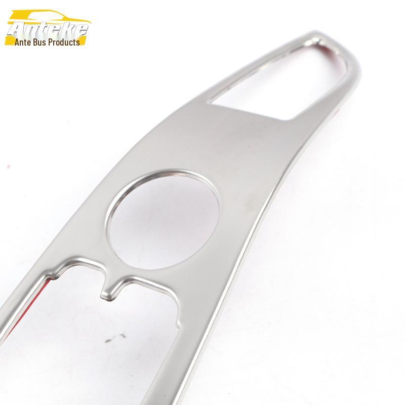 19 X5 Glass Lifting Switch Button Sequin Frame & Decorative Window Armrest for Car Accessories