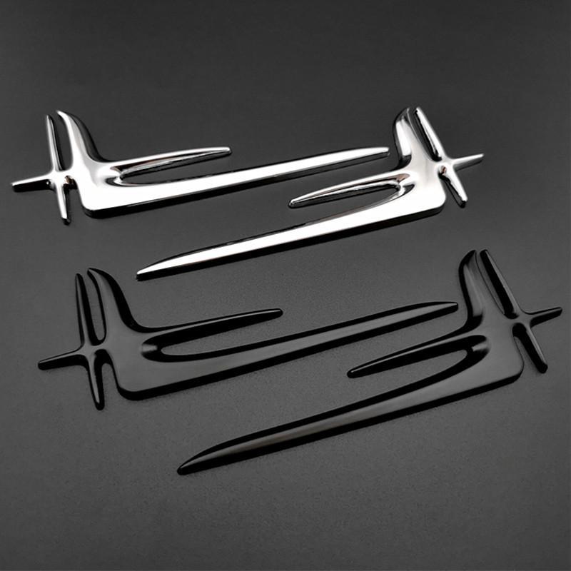 Декоративная наклейка на крыло автомобиля Mercedes-Benz C-Class/E-Class из расширенного металла