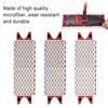 Microfiber Mop Pad Replacement Floor Cleaning Pad Highly Absorbent Quick Dry Reusable Floor Mop Pad Refill for Vileda Ultra Max