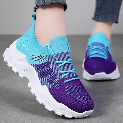 Обувь женская летняя новая 2025 универсальная сетчатая обувь модная крутая для бега повседневная дышащая тонкая спортивная обувь