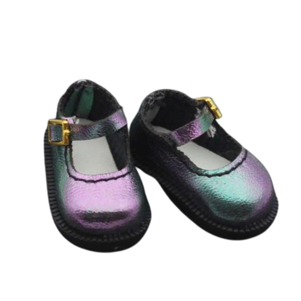 Lightweight 10cm Cotton Doll Shoes PU Leather Leather Boots Doll PU Leather Shoes  Clay Dolls