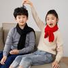Kids Sweater 100% Merino Wool Children Winter Thick Wool Pullover Soft Warm Autumn Jumper Knit Top O-neck