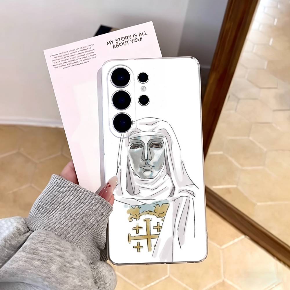 Крутой чехол для телефона с изображением Балдуина IV Иерусалимского для Samsung S25, S24, S21, S22, S23, S30, Ultra, S20, Plus, Fe, Note, 10, 9, 5G Прозрачная крышка