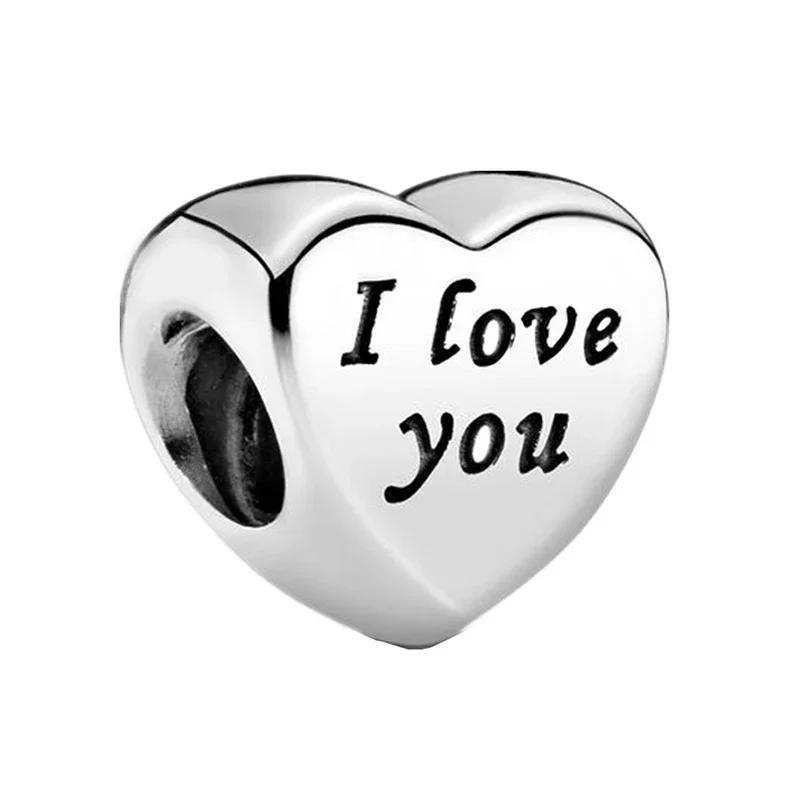 Новые бусины «Любовь, папа, бабушка, мама, сестра, лучшие друзья», подходят для браслета и браслета «сделай сам», для женщин, изготовление ювелирных изделий, Прямая поставка