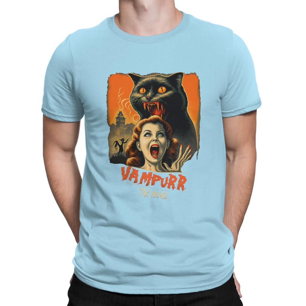 Футболка в стиле хип-хоп Vampurr The Movie Cat The Return Of Vampurr, футболка для отдыха, новинки для взрослых