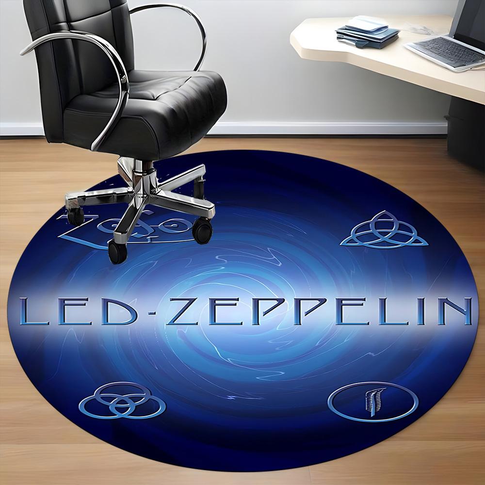 1pc LED ZEPPELINChair Carpet for Office, Non-slip, Soft and Durable Office Rug for Interior Decoration, Perfect for Office yy250925153