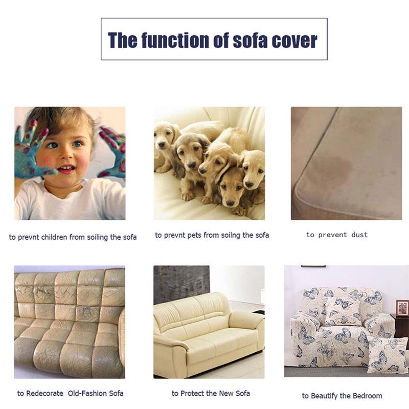 Soft Elastic Cover for Armchair Stretch Sofa Cover Living Room Couch Slipcover for Armchairs Elastic Sofa Covers