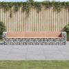 VidaXL Garden Bench Design Gabion 347x71x65.5 Cm Solid Douglas Wood 3196255