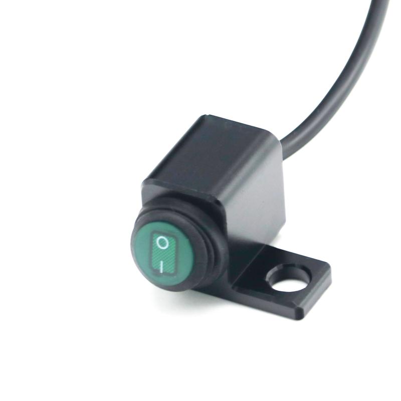 LMoDri мотоциклетные переключатели с ЧПУ, водонепроницаемый переключатель включения, выключения, переключатель управления рулем, дальний ближний свет, винт противотуманных фар