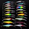 22PC Mino Road Ya Bait Set 3 Models 22 Colors Fishing Gear Bait DWMI022