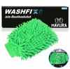 Перчатка для профессиональной мойки автомобиля WASHFIX, перчатка из микрофибры, губка для мытья автомобиля, щетка