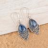 Natural Sodalite Gemstone 925 Sterling Silver Jewelry Handmade Women Earrings EE-85-29