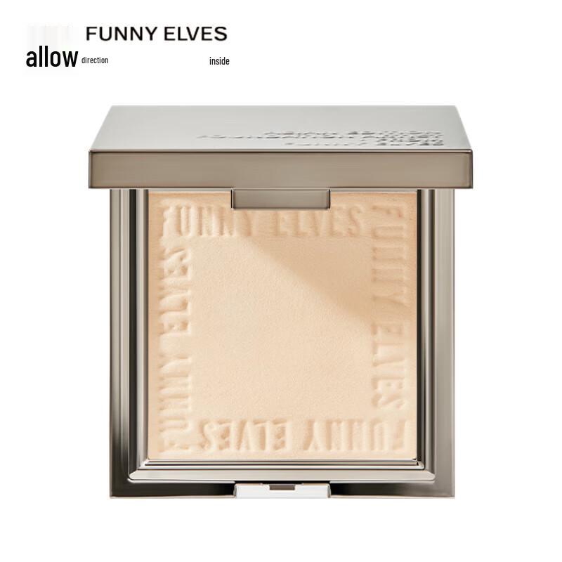 FUNNY ELVES Мягкая фиксирующая прессованная пудра