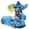 Plastic Childrens Deformation Car Toy With Inertia Drive For Early Learning And Parentchild Interaction