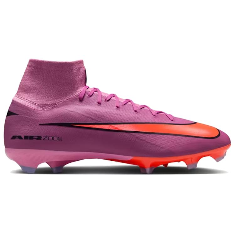 Nike Zoom Mercurial Superfly 10 Pro Fg Magic Flamingo Total Crimson Sneakers Casual HF9433-600