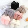 Cold Protection Ear Warmer Winter Warm Faux Fur Ear-Muffs Foldable Earflaps Soft Plush Earmuffs
