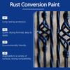 Rust Converters Metal Paint Creates Waterproof Layer for Protective Suitable for Night Use And Moisture Environment