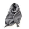 Double-Sided Solid Color Macaron Scarf For Women, Imitation Cashmere Tassel To Keep Warm In Winter