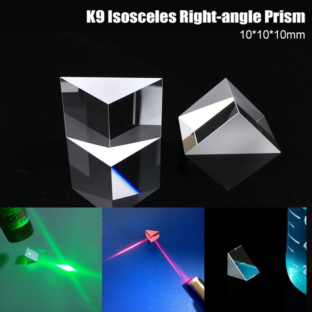 Props Right Angle Triangular Glass Home Decor Optical Prism Isosceles Prisms Testing Instrument