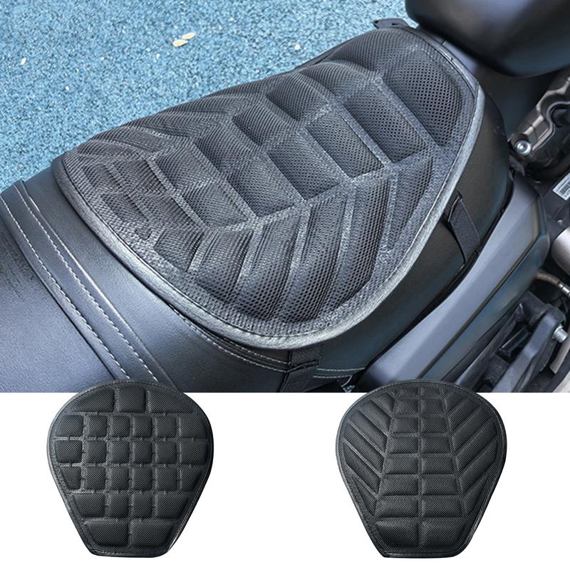 Motorcycle Seat Pad Comfort Motorcycle Pads Non-Slip Shock Absorber Seat Wear-Resistant PowerSports Accessories For Cycling