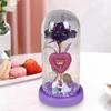 Alentines Day Gifts for Him Rose Flower In Dome Glass Artificial Anniversary Crafts Valentines