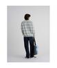 8SECONDS Multi-Stripe Brushed Round Knit Gray