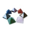 Mina Heal Natural Stone Power Stone Pyramid Improves Work Love Money Fortune Feng Shui Item for Living Bedroom Interior Luck, Luck, Luck, Luck,