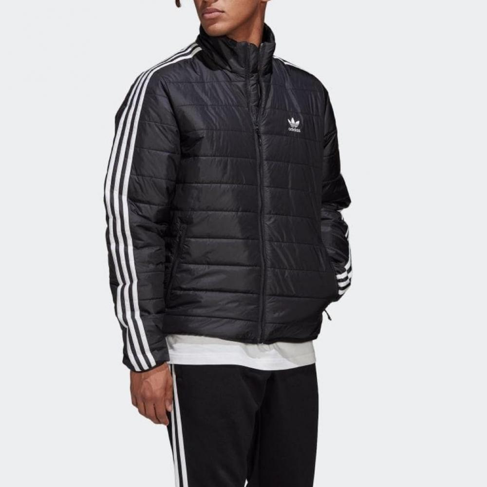 adidas OriginalS Утепленная пуховая куртка с воротником-стойкой Мужская S M Грудь 89 92 см