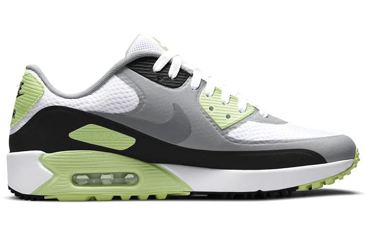 Nike Air Max 90 Golf Белый Серый Частицы Едва Ли Желтый CU9978-104