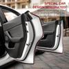 BEVO Door Rubber Seal Soundproof Weather Strip Trim Wind Noise Reduction Kit Accessories for Tesla Model Y S X Model 3 Highland