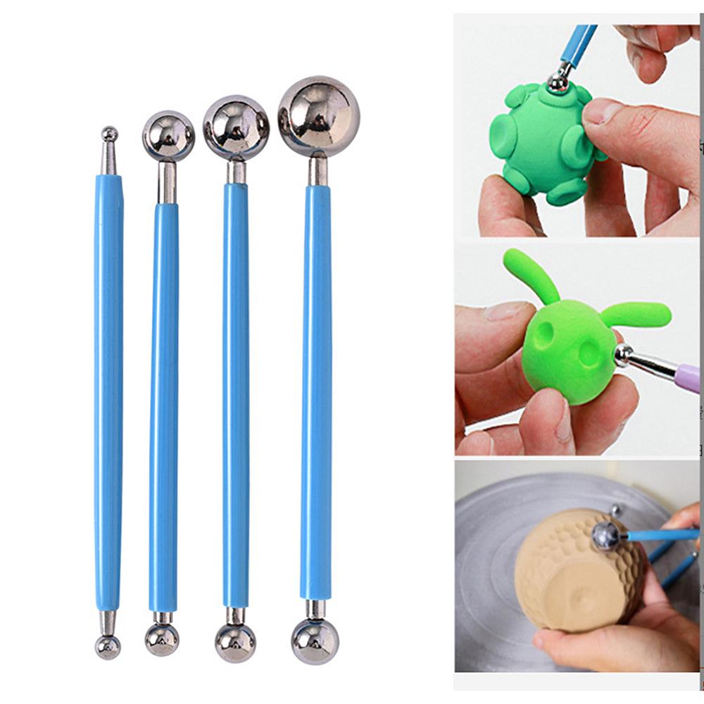 Pottery Sculpting Tools Set 40pcs Practical Ceramic Clay Carving Tools for Pottery Craft  Dotting  Carving  Drawing