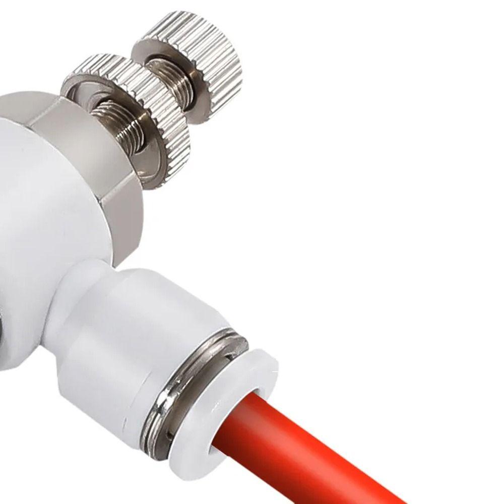 1Pcs Pressure Control Tool Air Tube Connector Connector Fitting Speed Control Valve