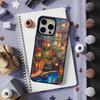 Расписной чехол-кейс с изображением дома-картины для iPhone Mini, 13, 15, Pro, Max, Для Magsafe, 17, 14, Plus, 12, 11, 16, Магнитная беспроводная зарядка