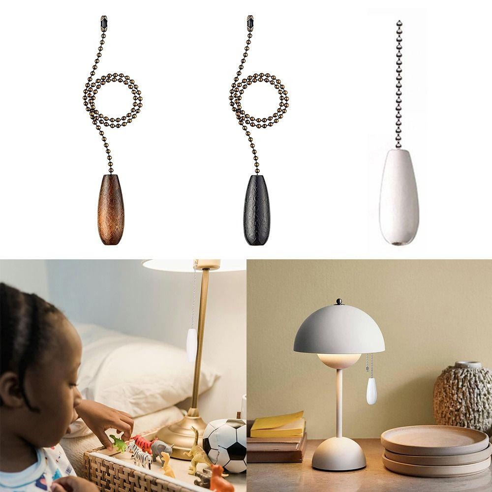 Stainless Steel Light Fixture Chain Easy Installation Switch Chain Extender Home Improvement