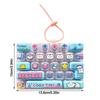 Hanging Mechanical Keyboard Toy 26 Keys Keyboard Keychain Toy Cute Bag Pendant  Bag Charm