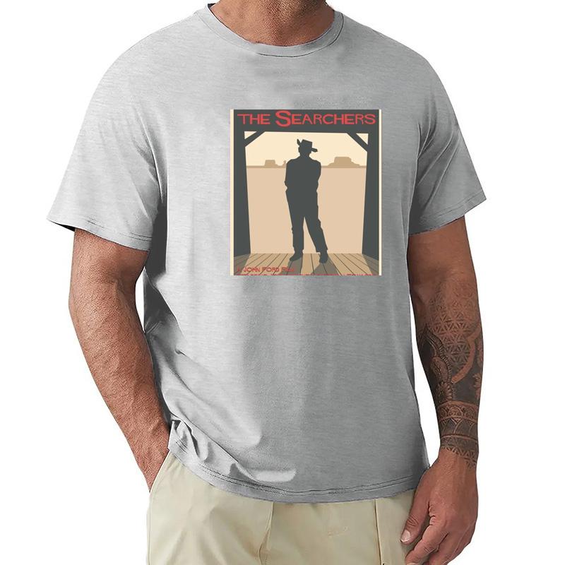 The Searchers TShirt for a boy oversizeds Unisex clothes Unisexs graphic tshirts big and tall