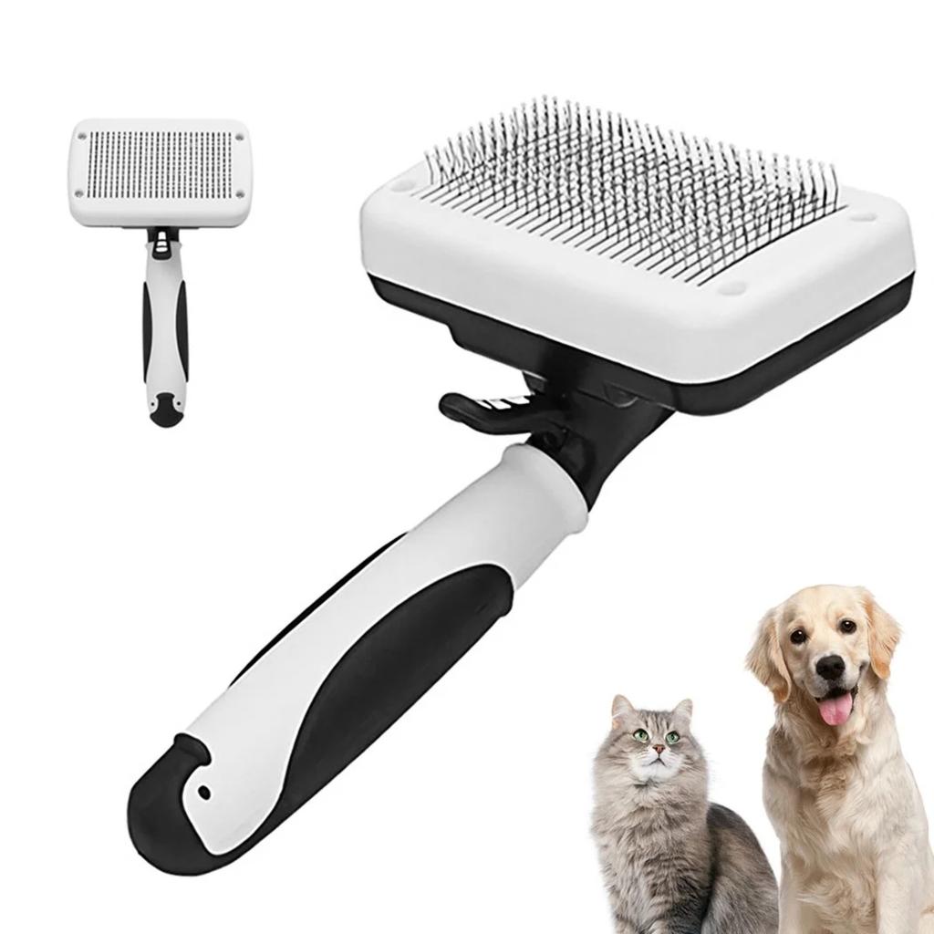 Dog Brush For Hair Removal And Grooming, Suitable For Long/Short Haired Dogs, Cats Cleaning Pet Comb