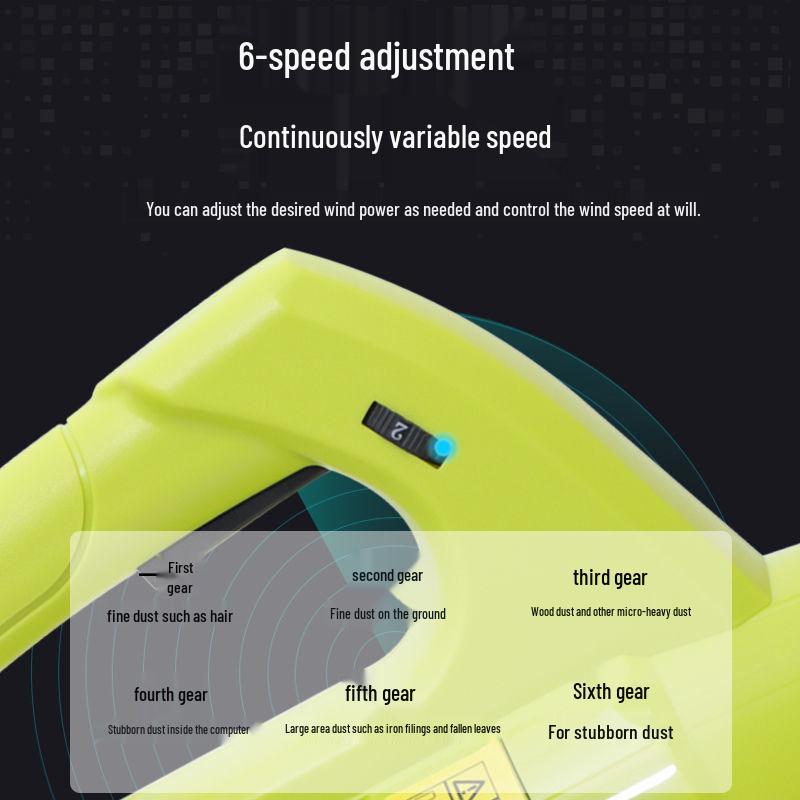 Высокомощный ручной электрический воздуходув для удаления пыли, листьев и снега - 220В, промышленное использование