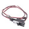 1Pc Rc Switch On- Off With Spare Male Plug Heavy Duty W/Futaba Connector