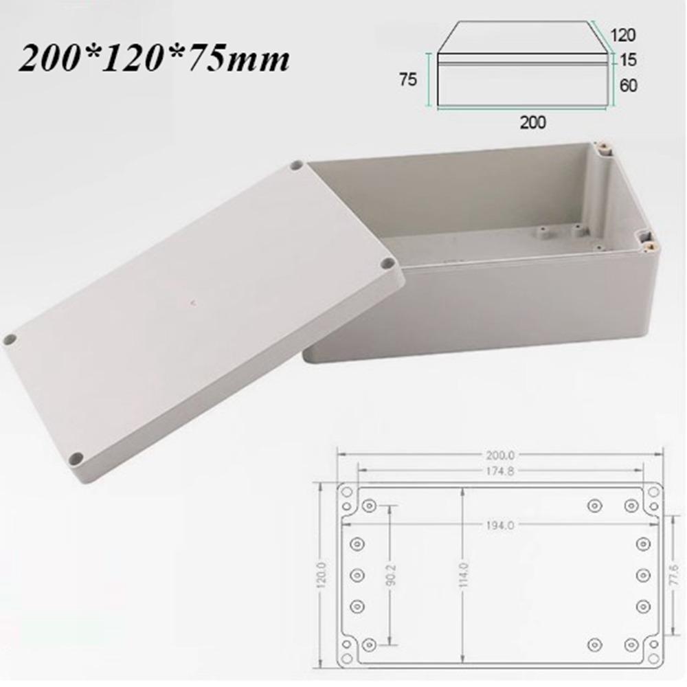 ABS Enclosure Box Plastic Outdoor Junction Box Housing New Electrical Project Box