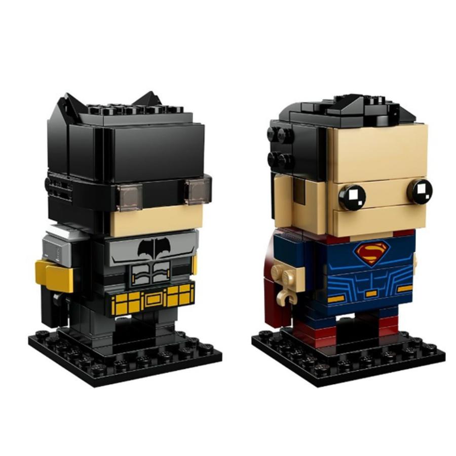 LEGO BrickHeadz, Набор Бэтмен и Супермен Конструктор 209 шт./шт. 41610