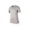 Быстросохнущая повседневная футболка с коротким рукавом для мужчин, светло-серая AA1592-008