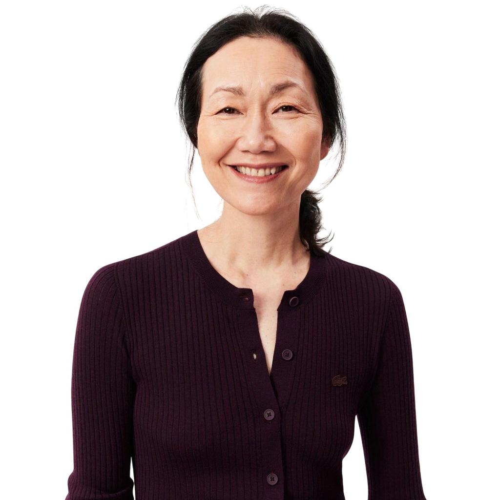 Lacoste Womens/Ladies Merino Wool 3D Cardigan