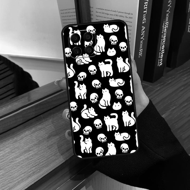 Witch Black Cat Case For Samsung Galaxy M13 M53 M51 M31 M11 M14 M34 M54 M12 M32 M52 M16 M36 M56 M15 M35 M55