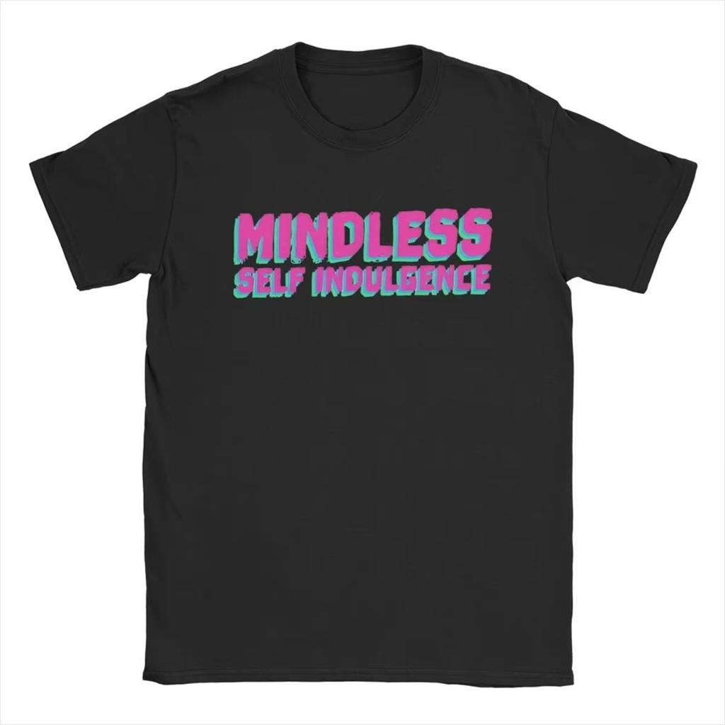 Классическая Арт-Панк Группа Msi Mindless Self Indulgence Идол Группа Футболка Хлопок Графическая Футболка Унисекс Унисекс Летняя Уличная Одежда