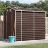 VidaXL Garden Shed, Tool Shed with Handles, Tool Shed with Sloping Roof, Terrace Storage Shed, 3188265