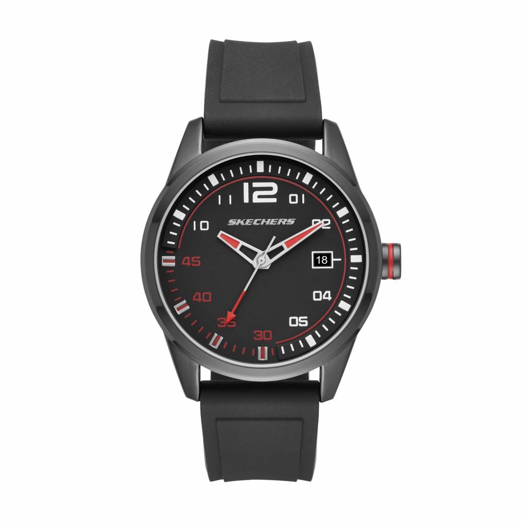 Skechers Analog Silicone Watch SR5076 Men's