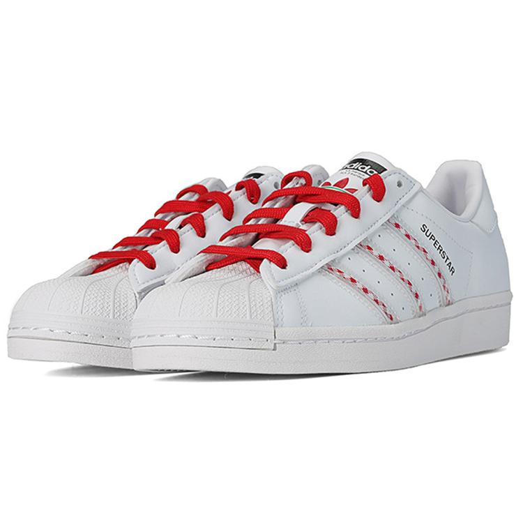 adidas Originals Superstar 'Белый Красный Черный' FZ2822