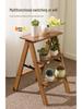 Folding Multifunctional Kitchen Ladder Stool - Portable, Sturdy, 3-Step Design